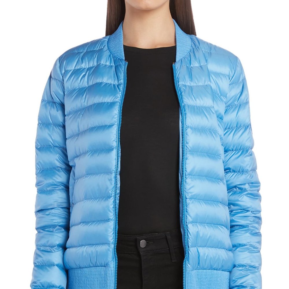 New Authentic Abricot Down Bomber Jacket